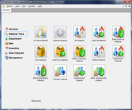 Office Material Management System screenshot